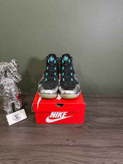 Nike Barkley Posite Max Metallic Silver Gamma Blue