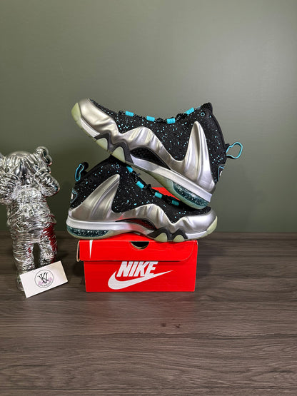 Nike Barkley Posite Max Metallic Silver Gamma Blue