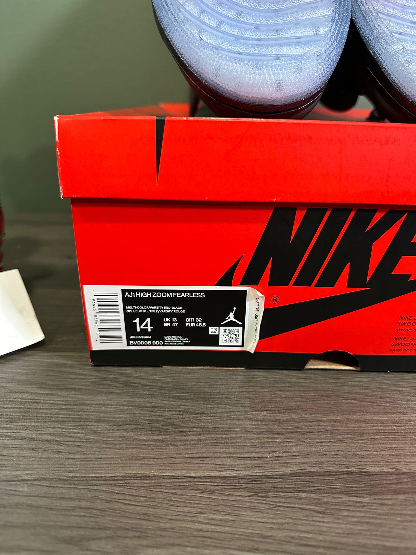 Jordan 1 High Zoom Fearless