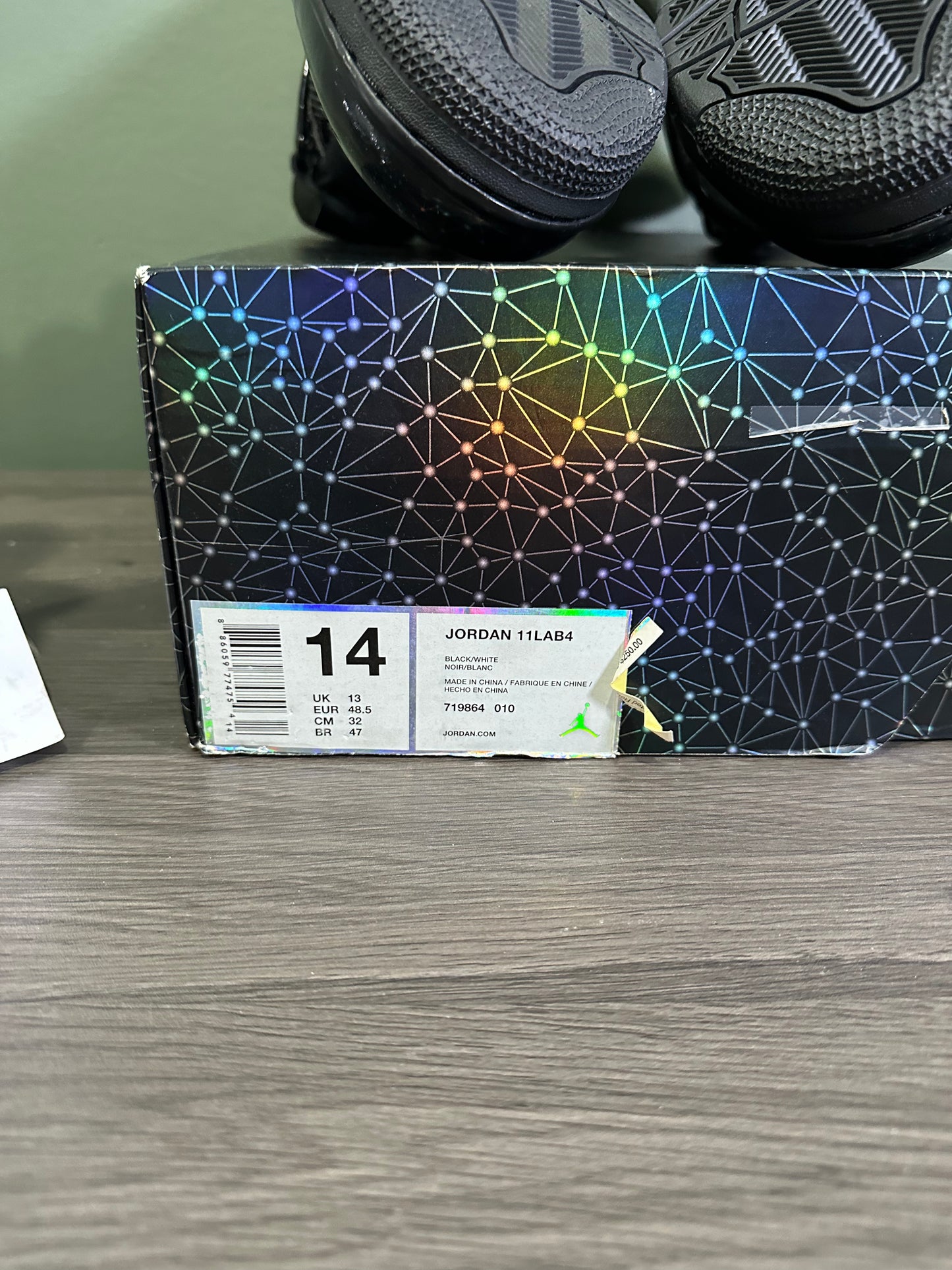 Jordan 4 11Lab4 Black