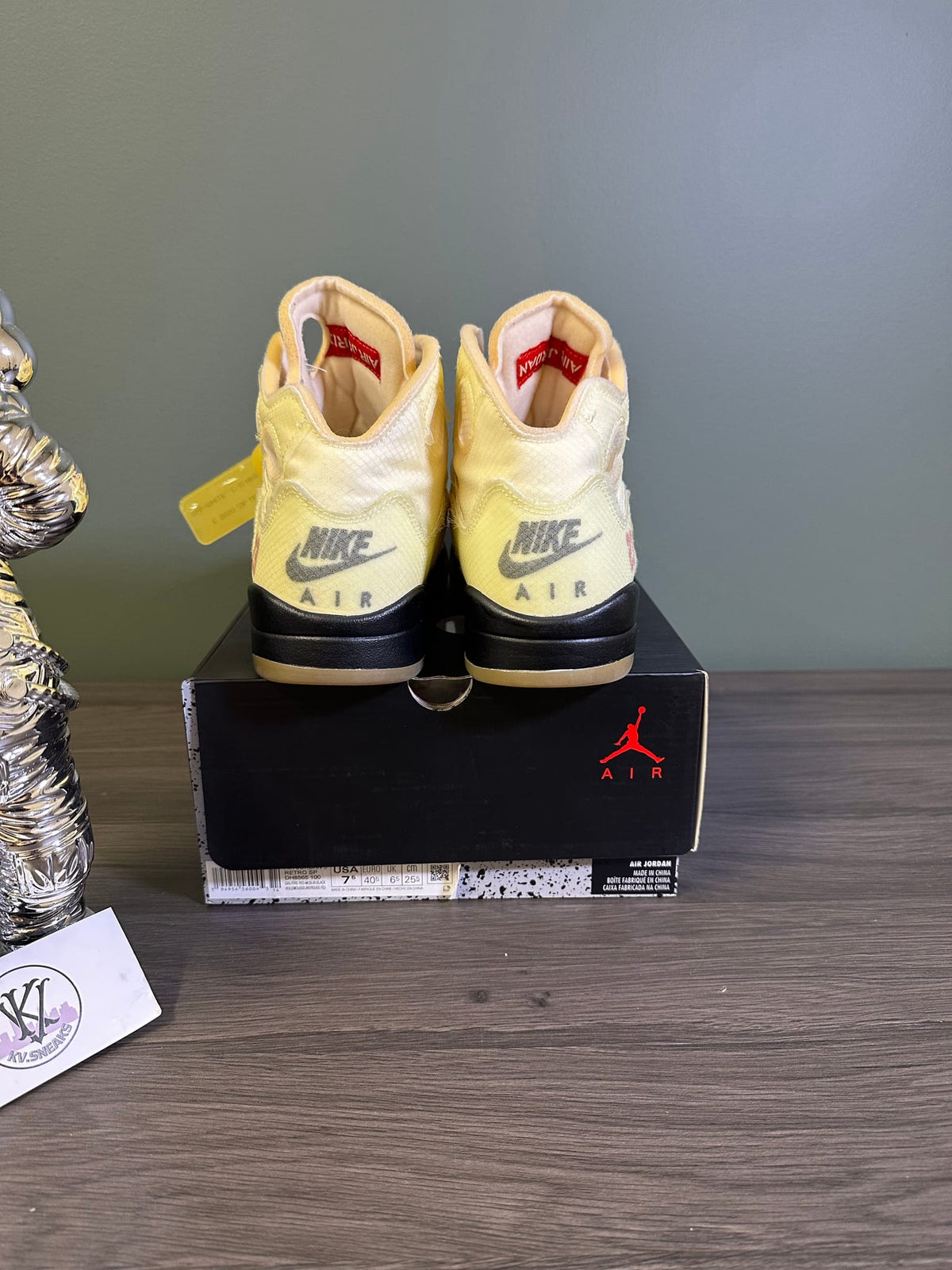 Jordan 5 Retro Off-White Sail