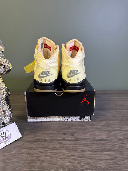Jordan 5 Retro Off-White Sail