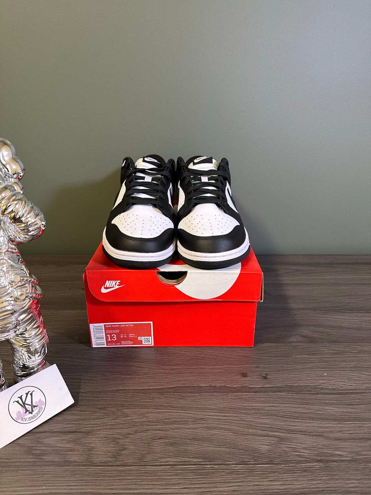 Nike Dunk Low Retro White Black Panda