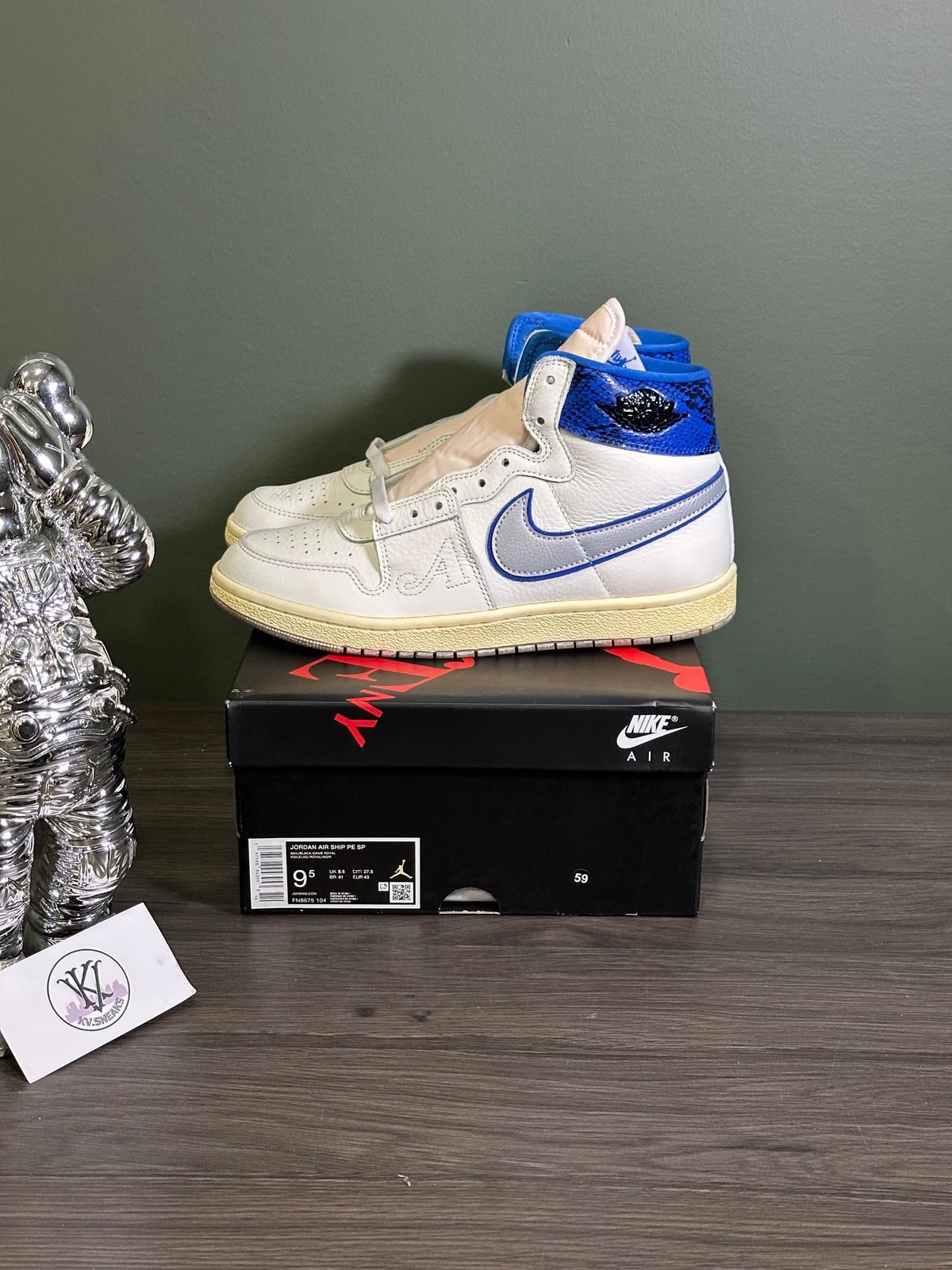 Nike Jordan Air Ship PE SP Awake NY Game Royal