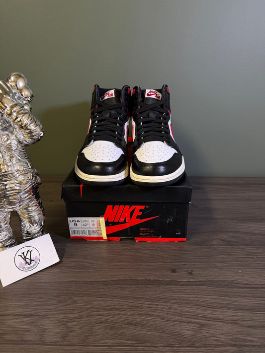 Jordan 1 Retro High Black Gym Red