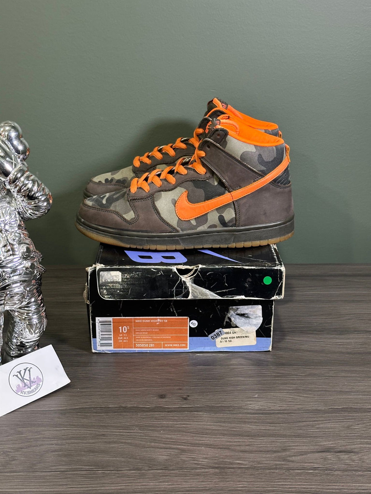 Nike SB Dunk High Brian Anderson Camo