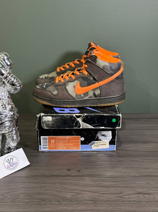 Nike SB Dunk High Brian Anderson Camo