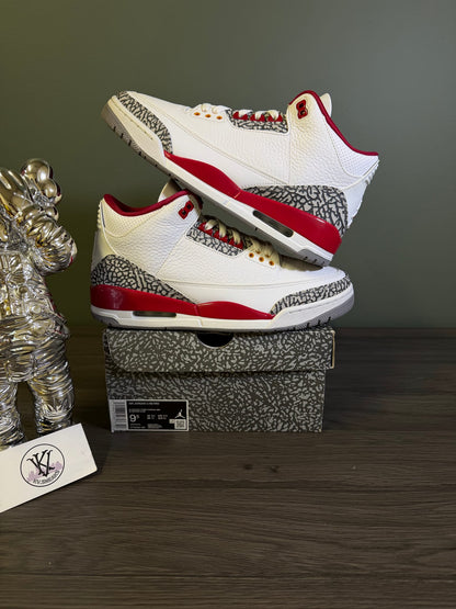 Jordan 3 Retro Cardinal Red