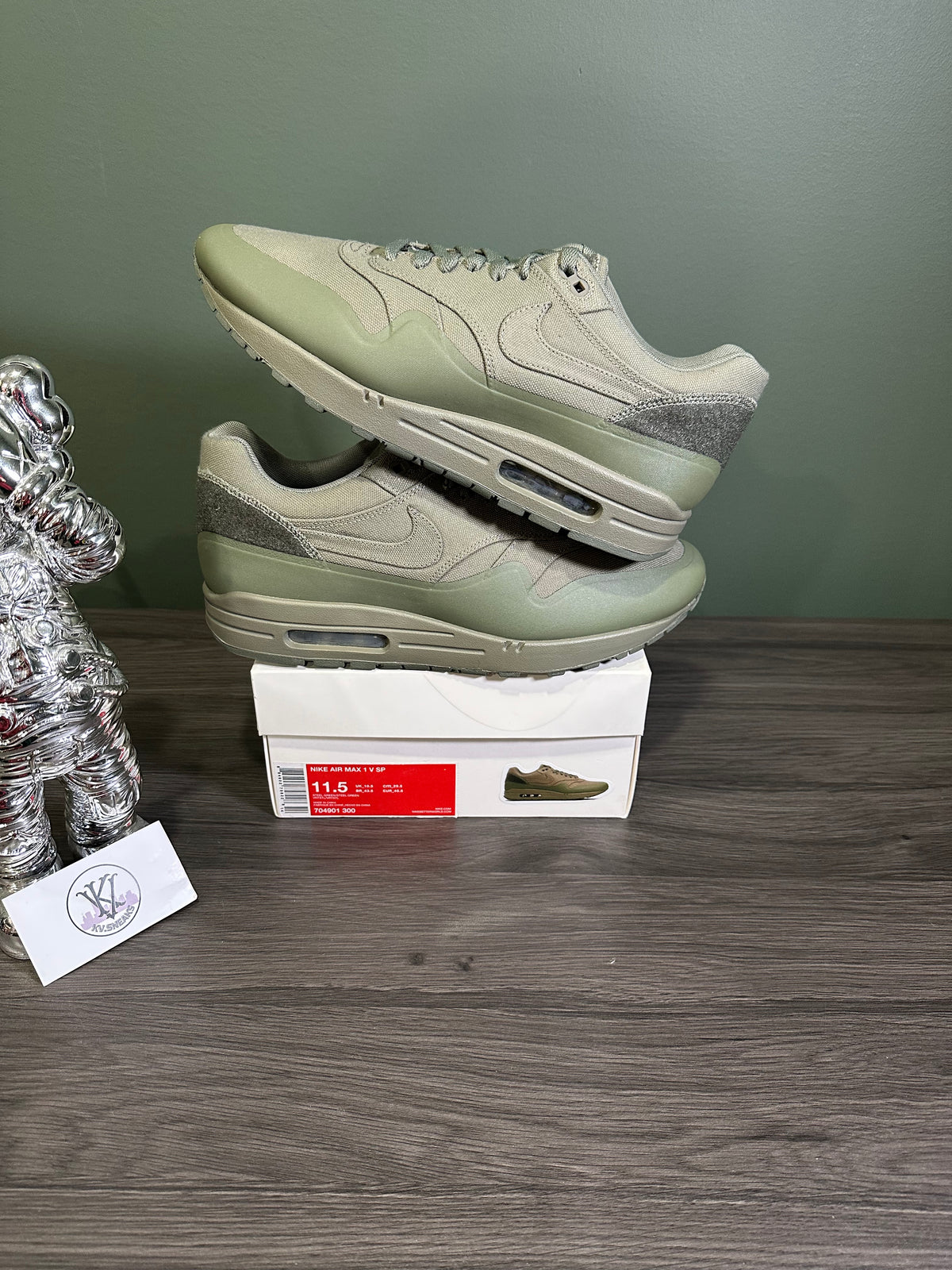 Nike Air Max 1 Patch Green