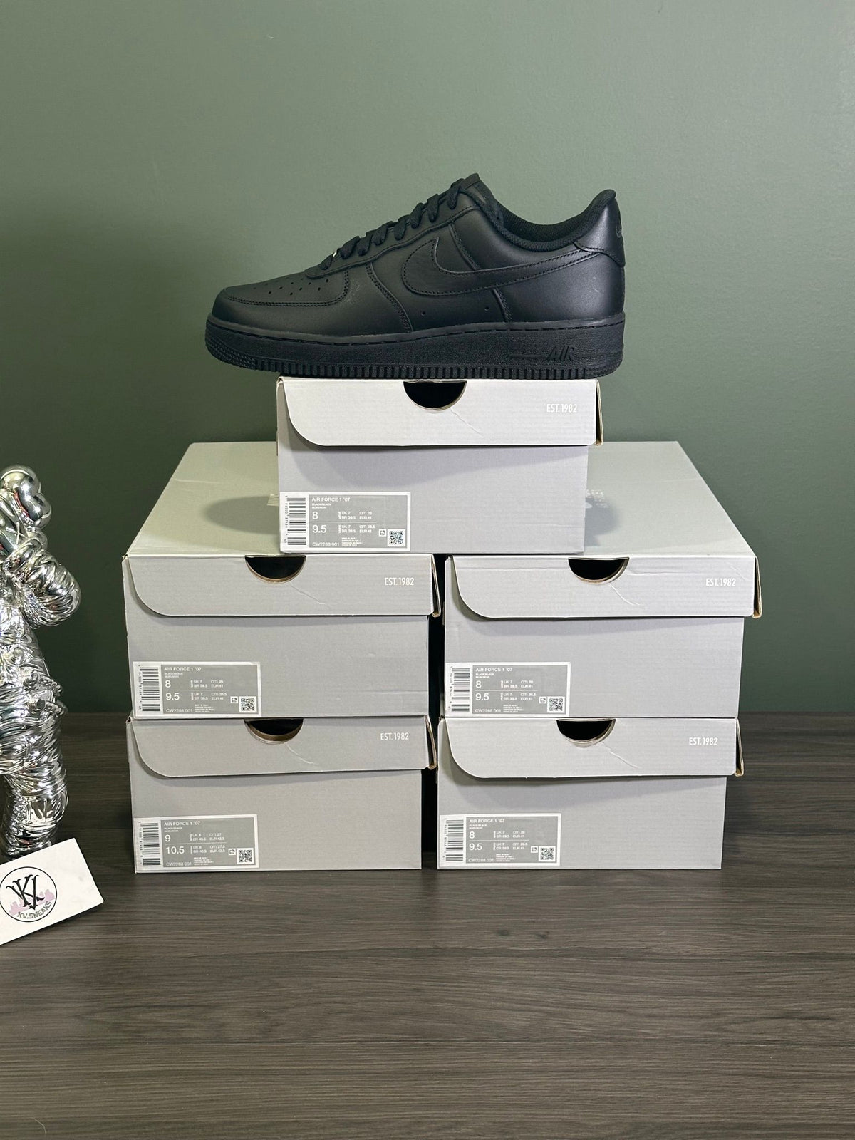 Nike Air Force 1 Low '07 Black