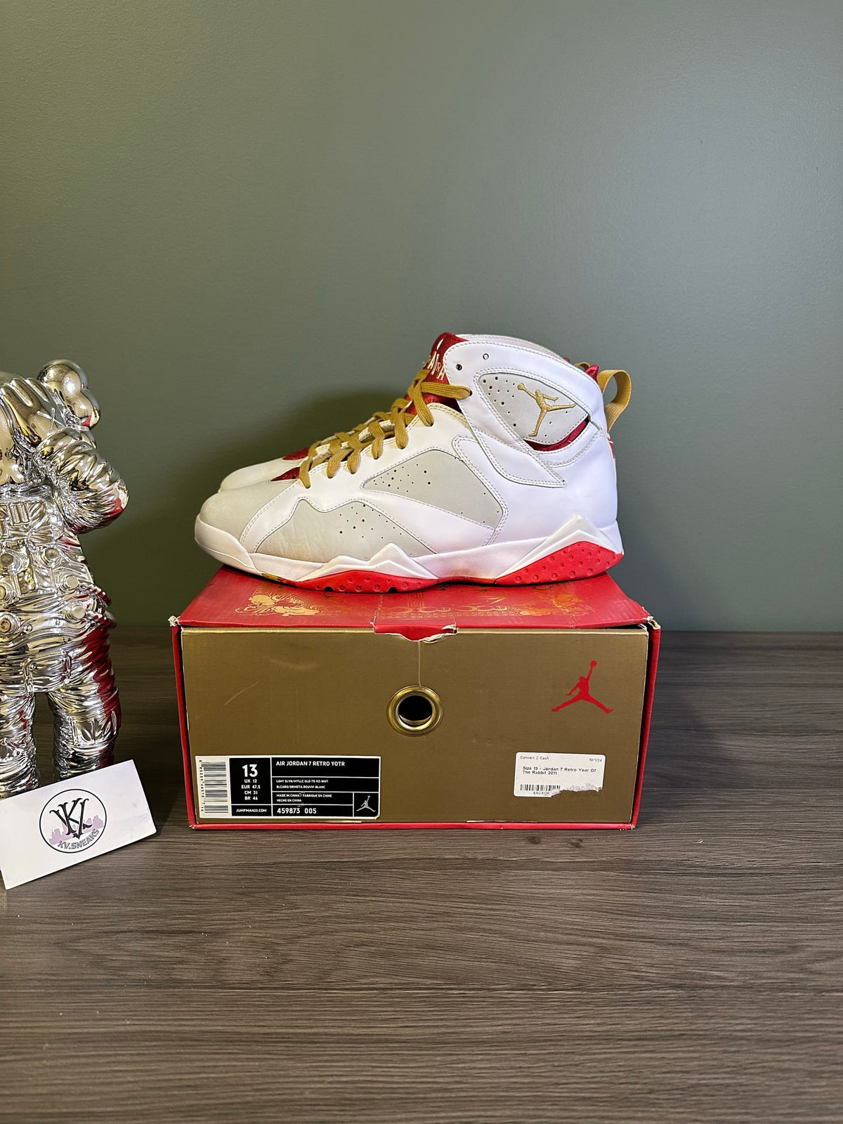 Jordan 7 Retro Hare YOTR (2011)