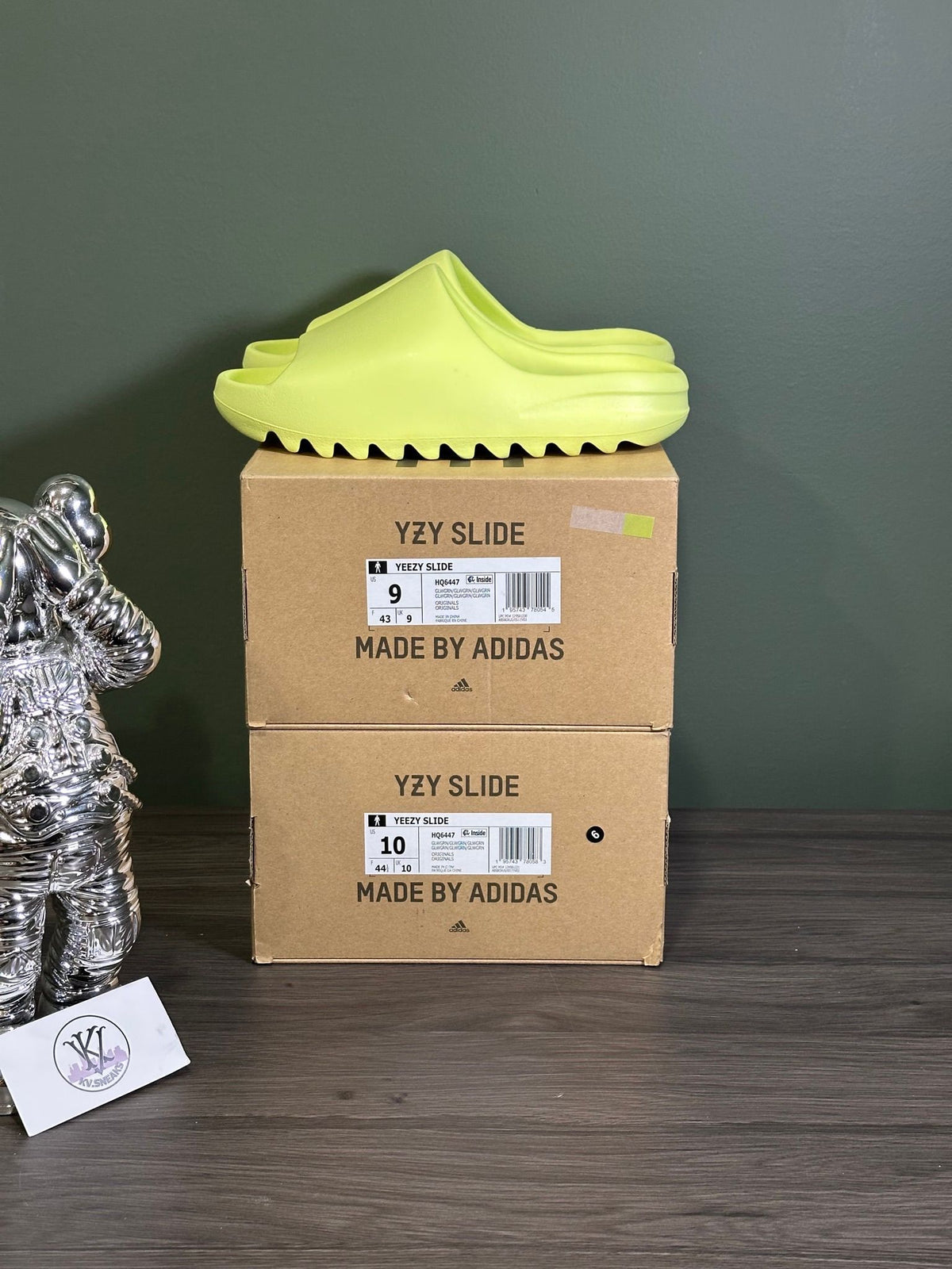 adidas Yeezy Slide Glow Green