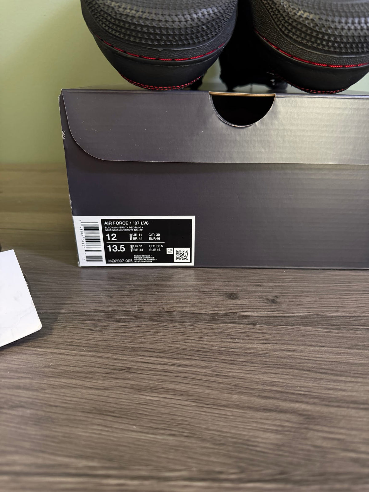 Nike Air Force 1 Low '07 LV8 Bred