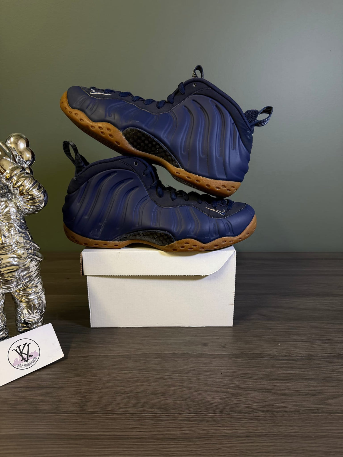 Nike Air Foamposite One Navy Gum