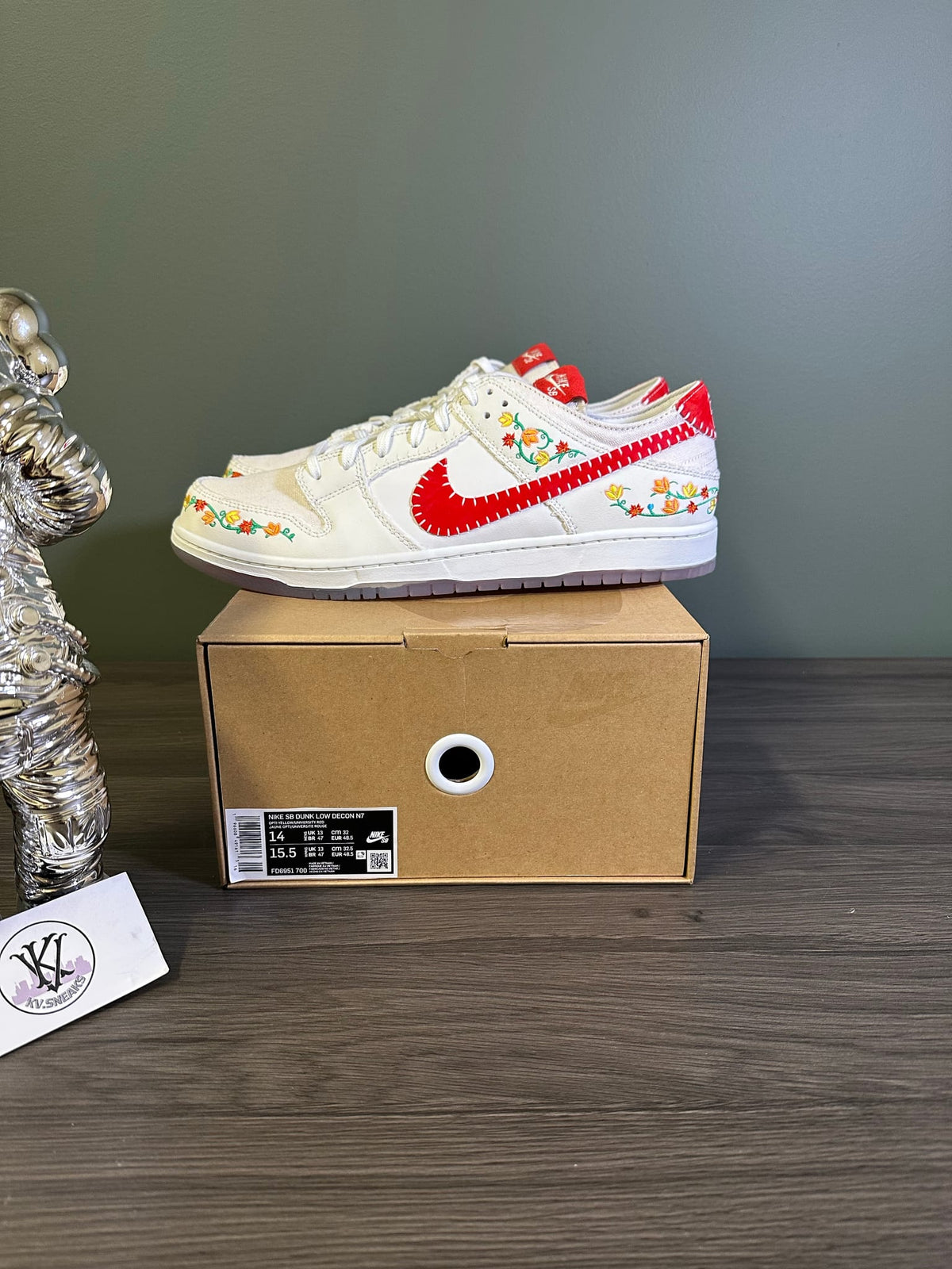 Nike SB Dunk Low Decon N7 Opti Yellow University Red