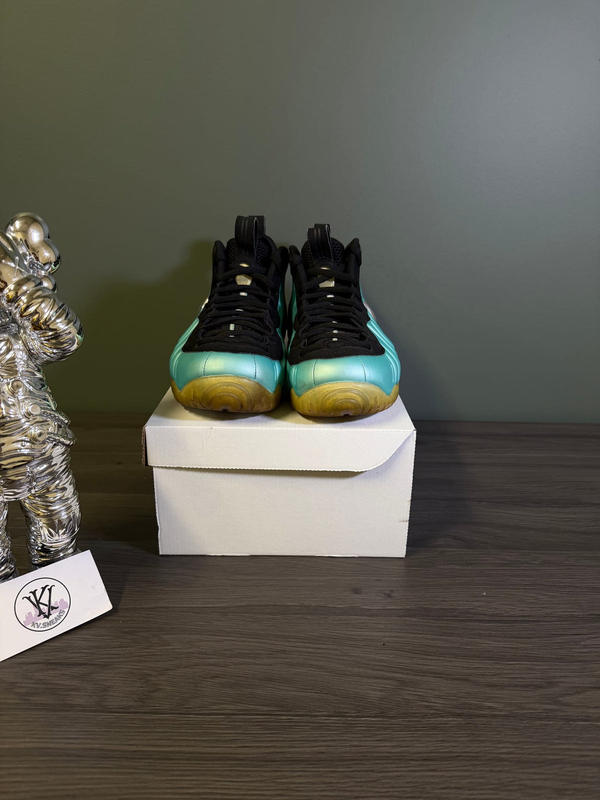 Air Nike Foamposite Pro Island Green