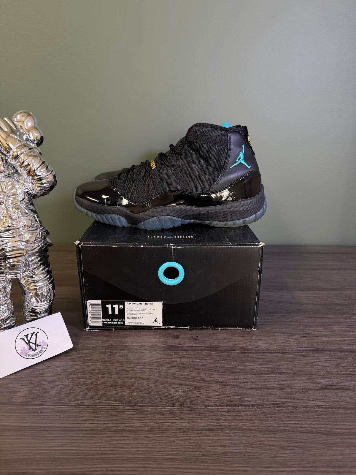 Jordan 11 Retro Gamma Blue (2013)