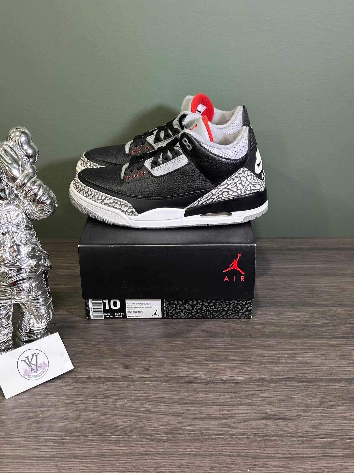 Jordan 3 Retro Black Cement (2018)