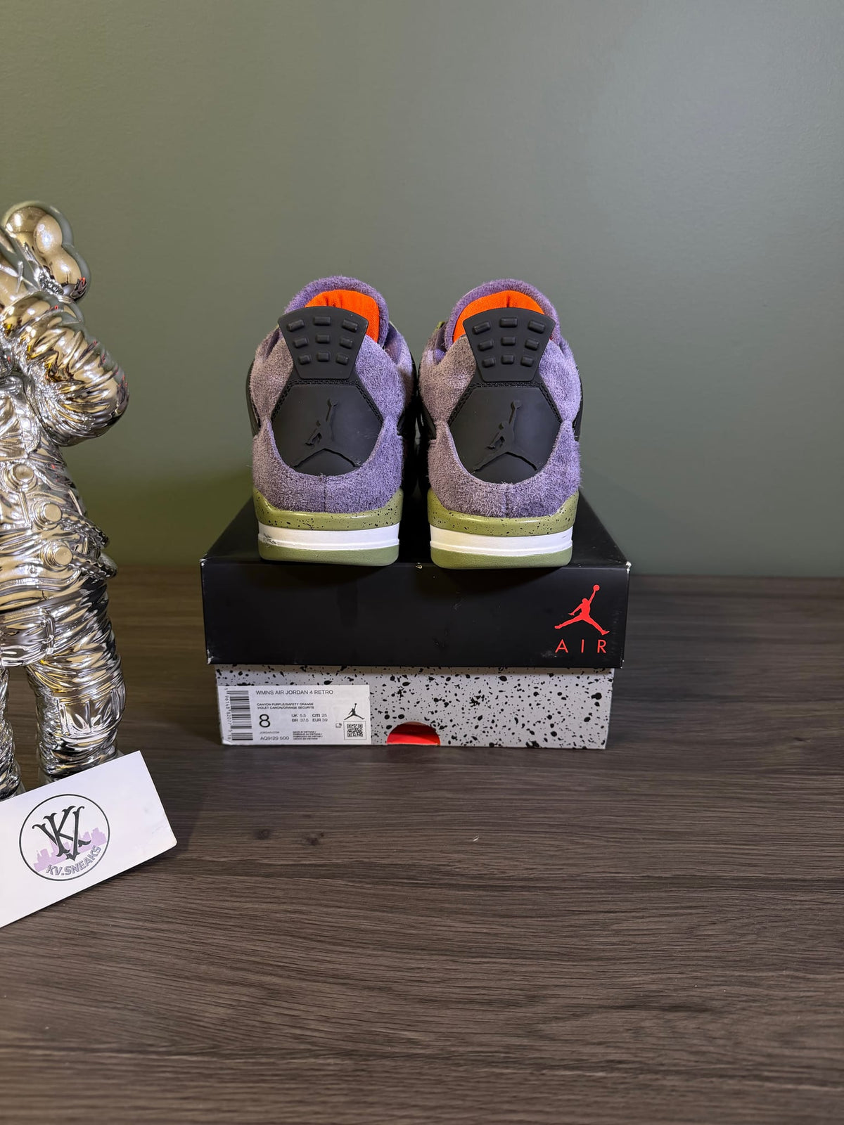 Jordan 4 Retro Canyon Purple (Women's)