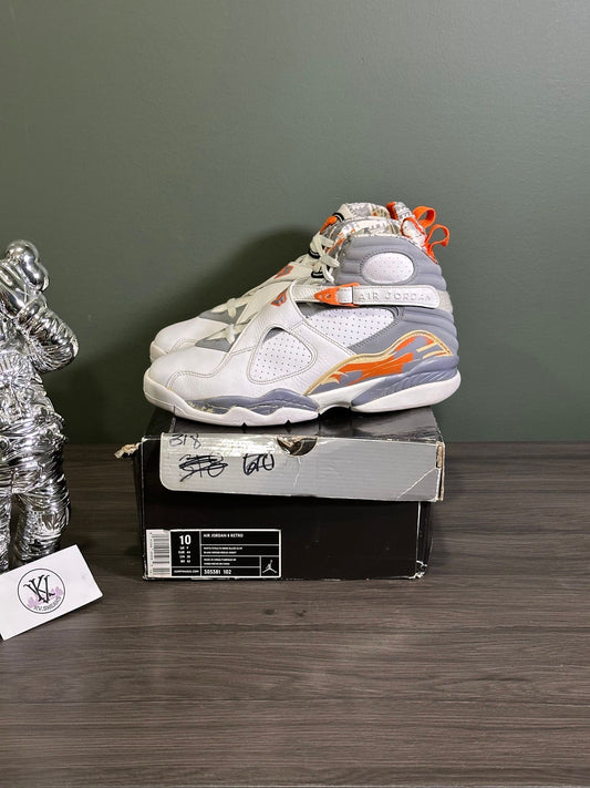 Jordan 8 Retro Orange White