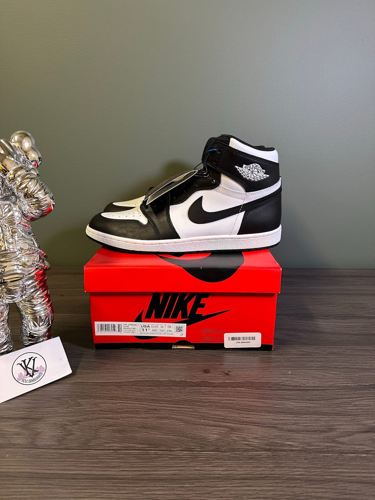Jordan 1 Retro High '85 Black White (2023)