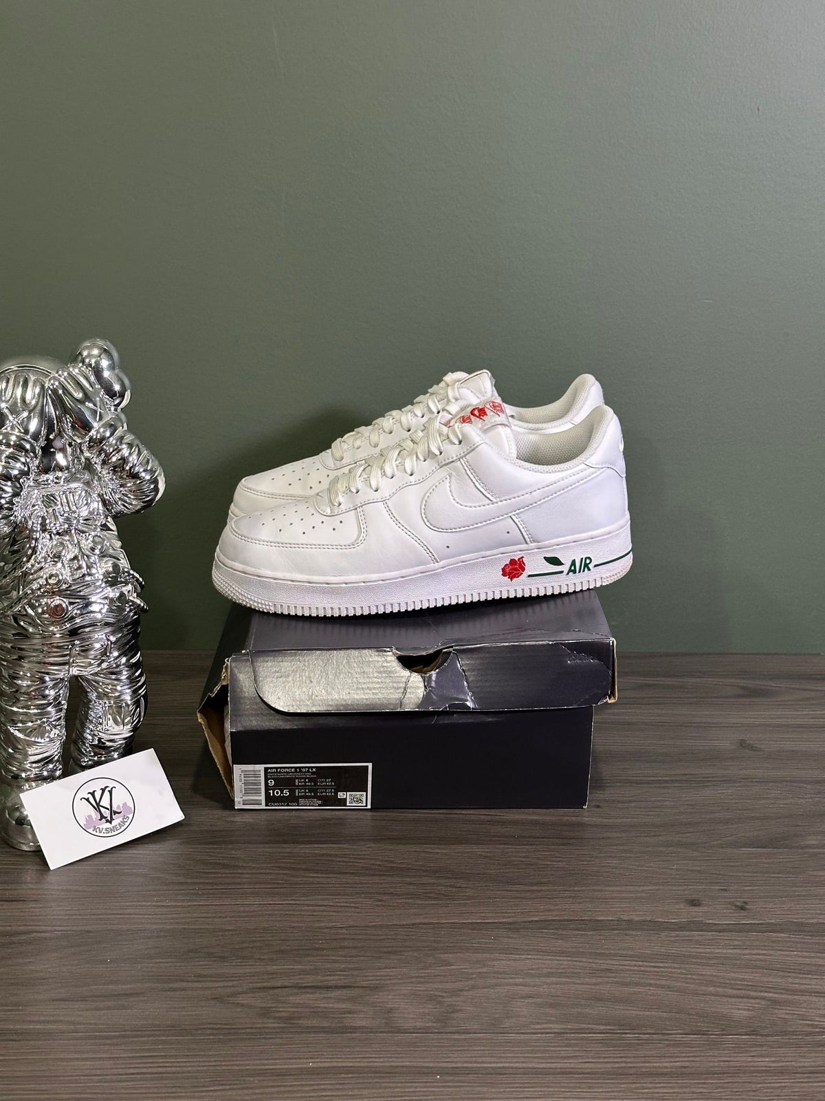 Nike Air Force 1 Low Rose White