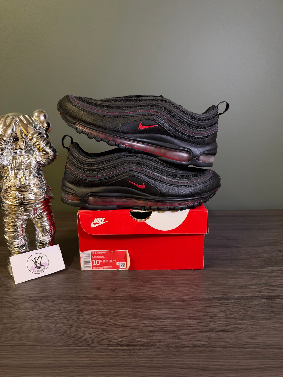 Nike Air Max 97 Black University Red