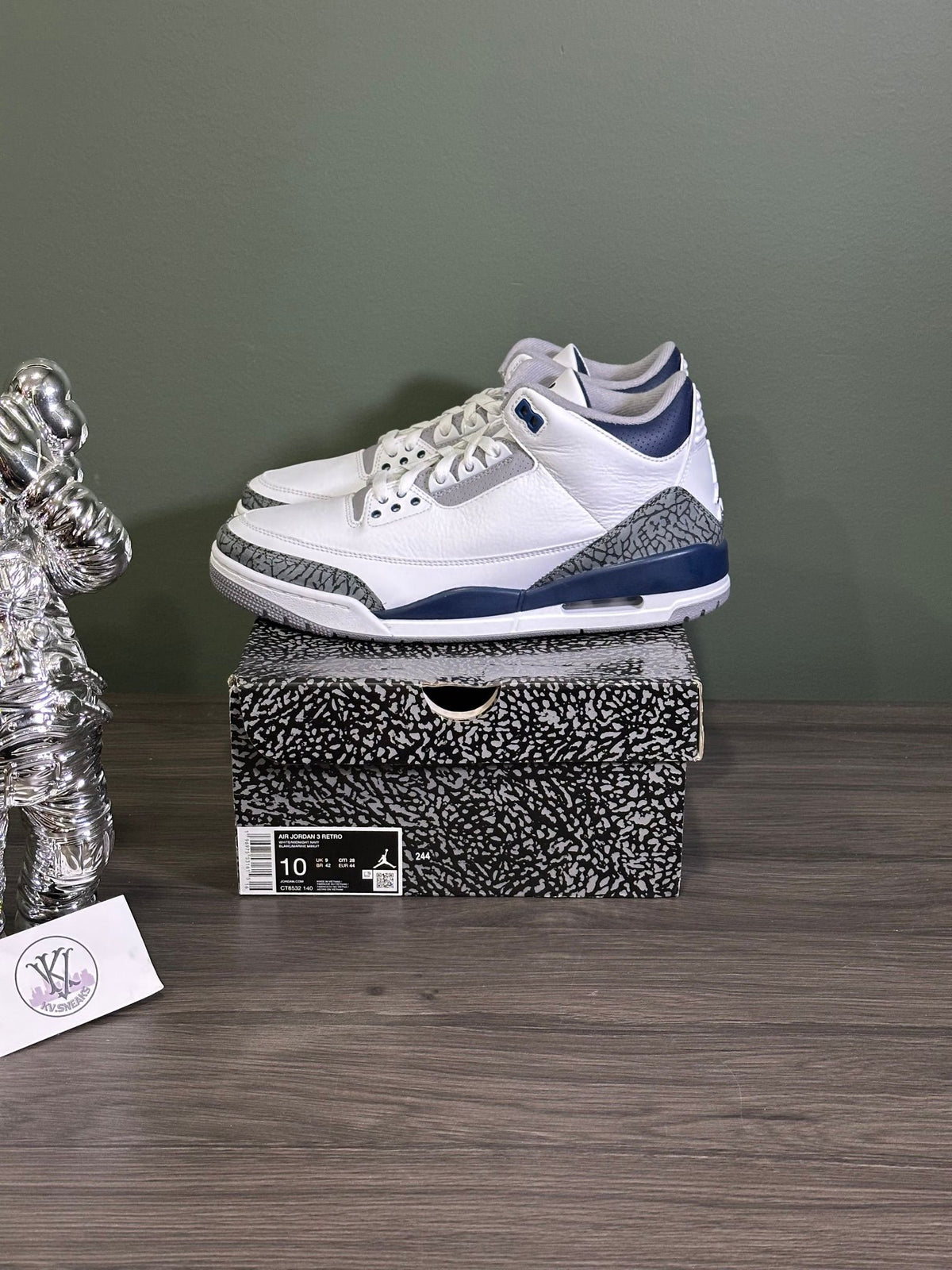 Jordan 3 Retro Midnight Navy