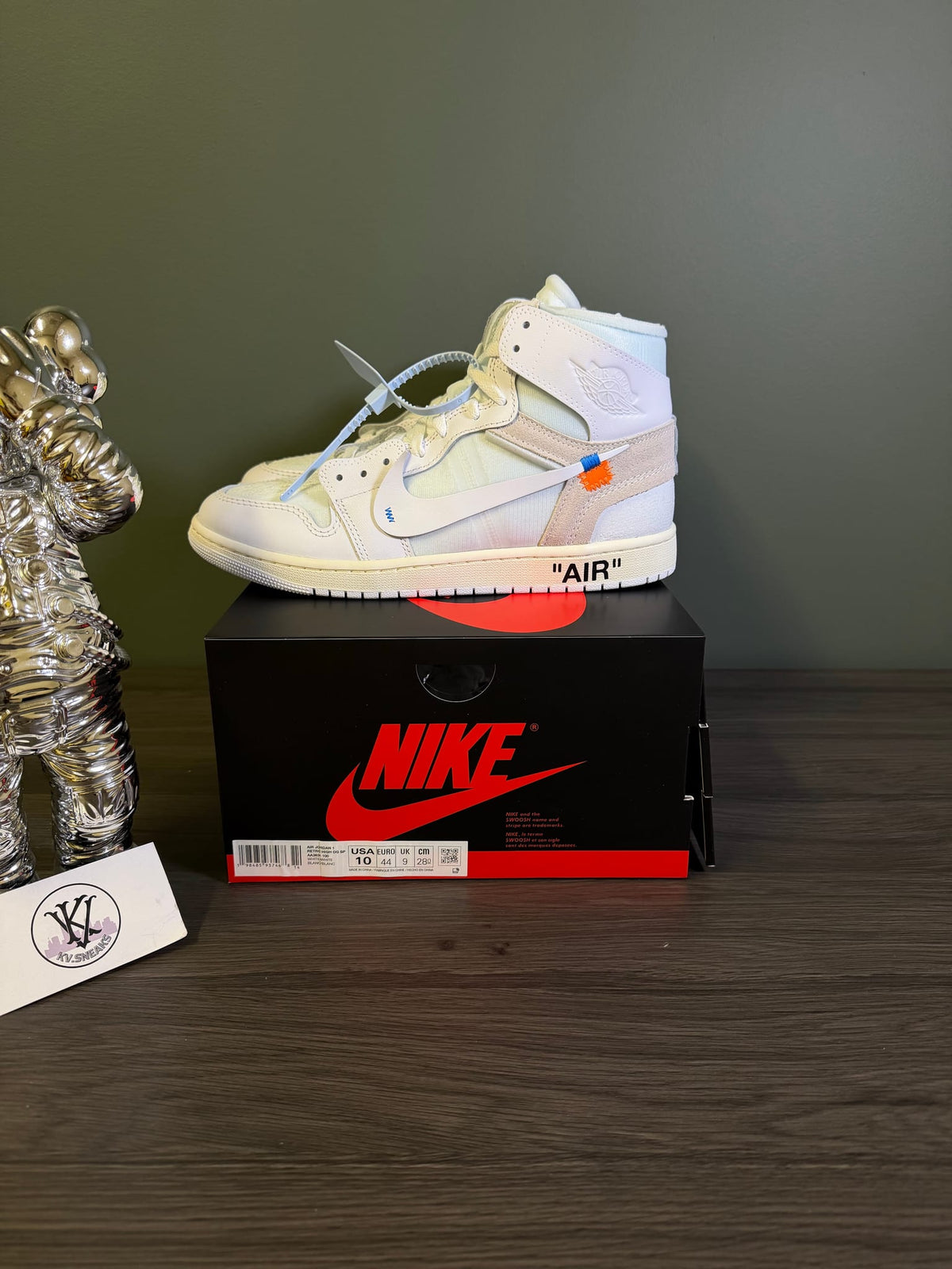 Jordan 1 Retro High Virgil Abloh Archive Alaska