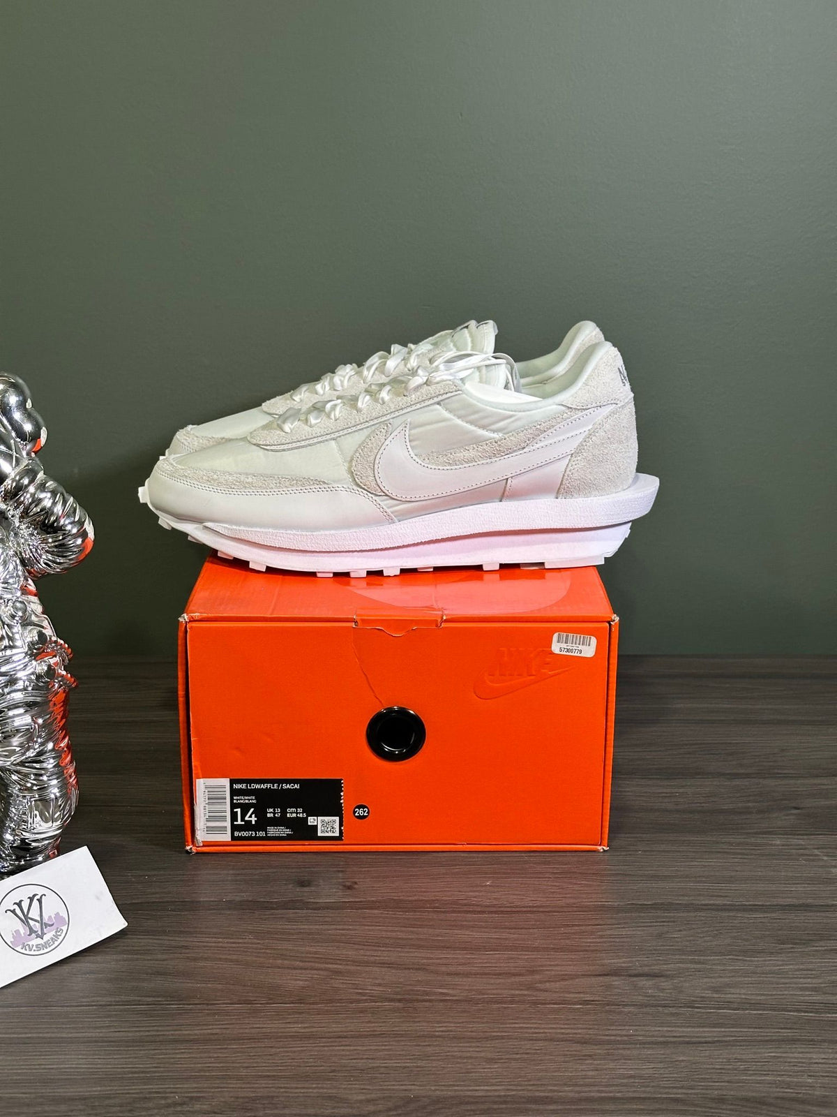 Nike LD Waffle sacai White Nylon