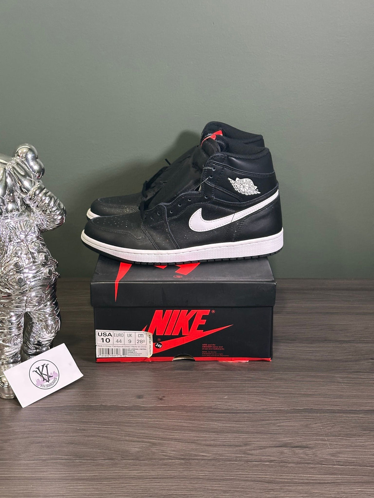 Jordan 1 Retro Yin Yang Black