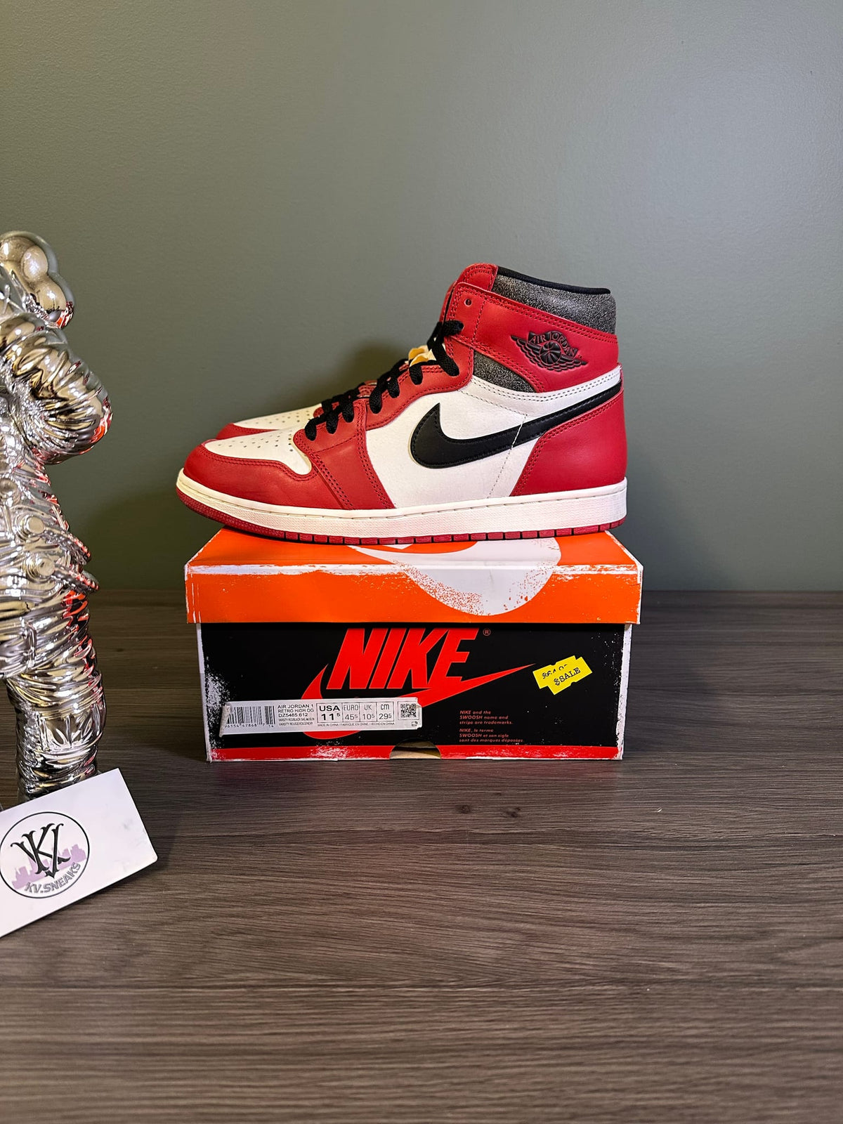 Jordan 1 Retro High OG Chicago Lost and Found