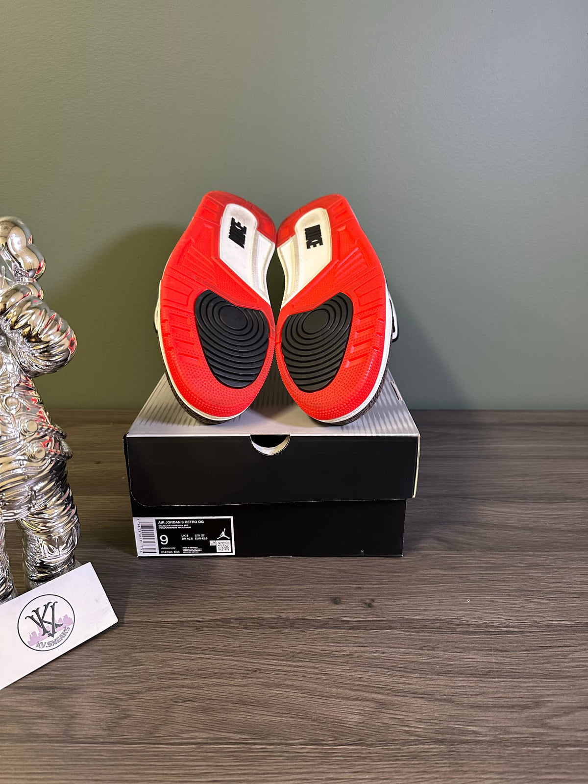 Jordan 3 Retro World's Best Dad