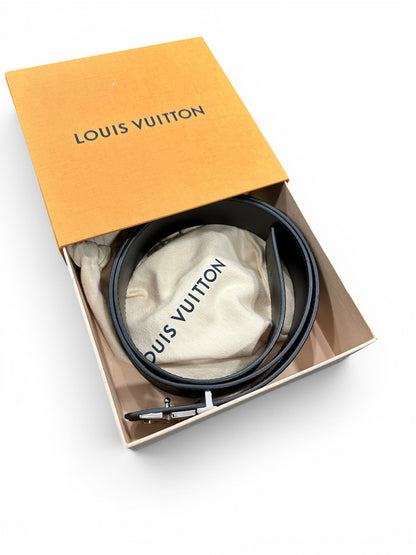 LOUIS VUITTON REVERSIBLE BELT BROWN BLACK 40MM