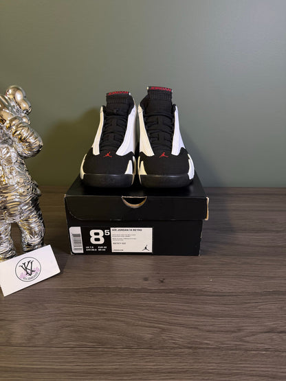 Jordan 14 Retro Black Toe (2014)