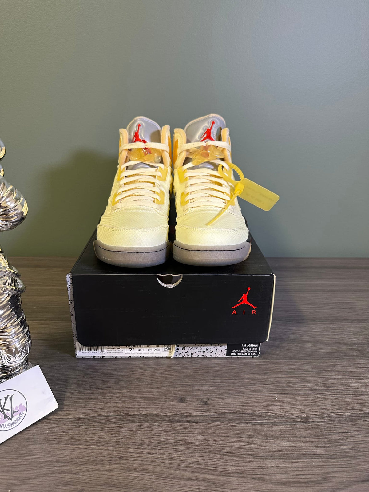 Jordan 5 Retro Off-White Sail