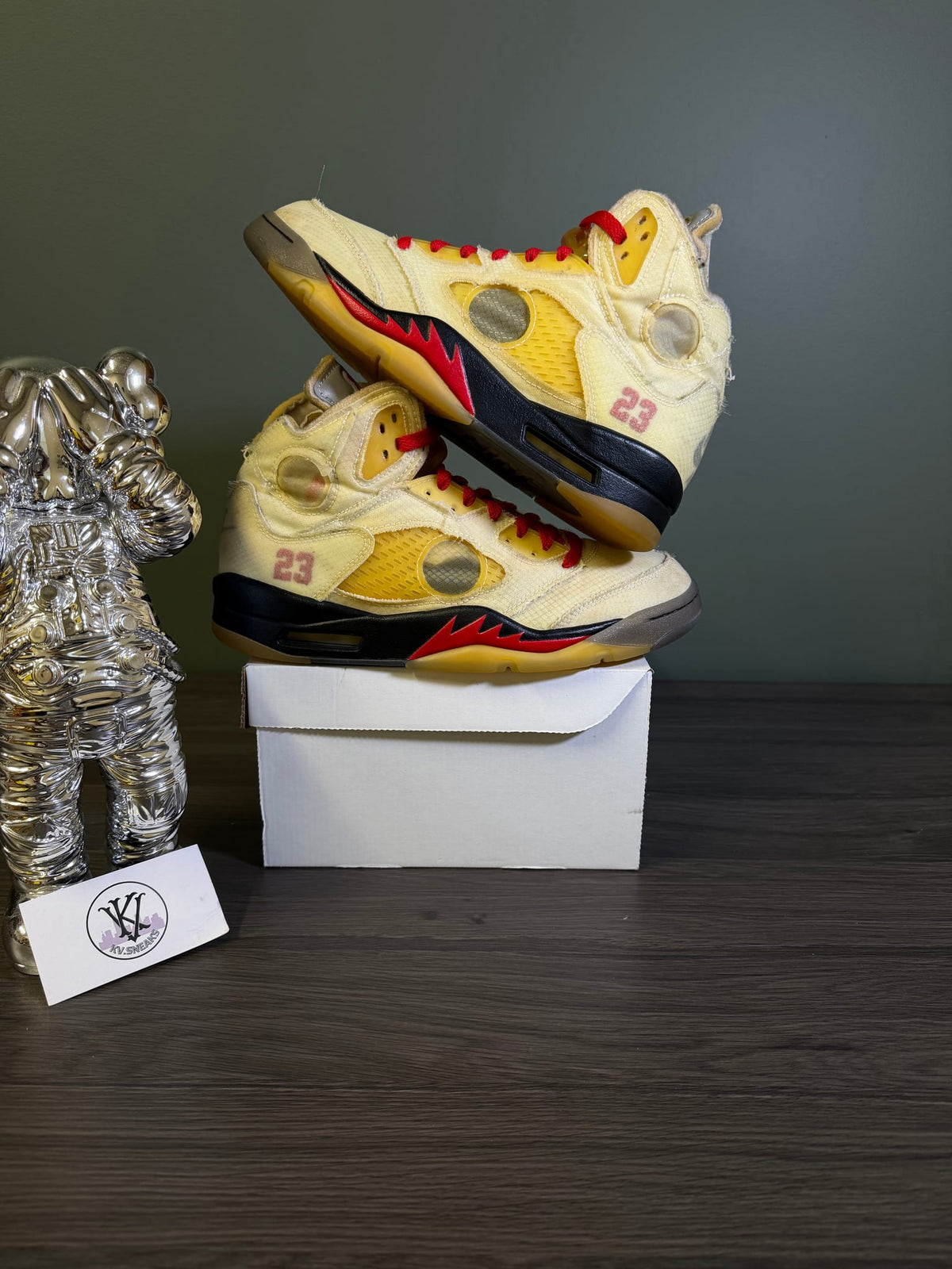 Jordan 5 Retro Off-White Sail