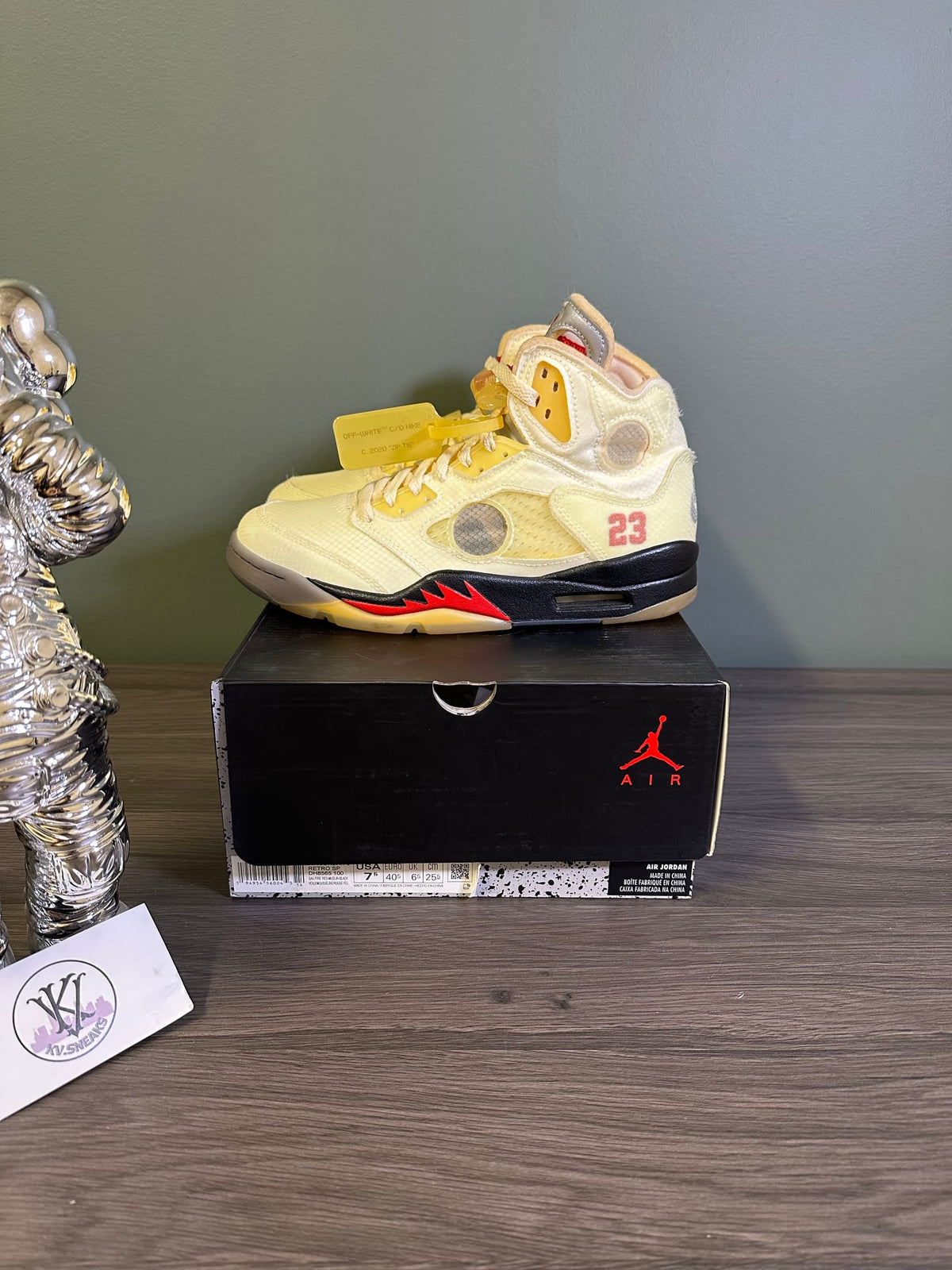 Jordan 5 Retro Off-White Sail