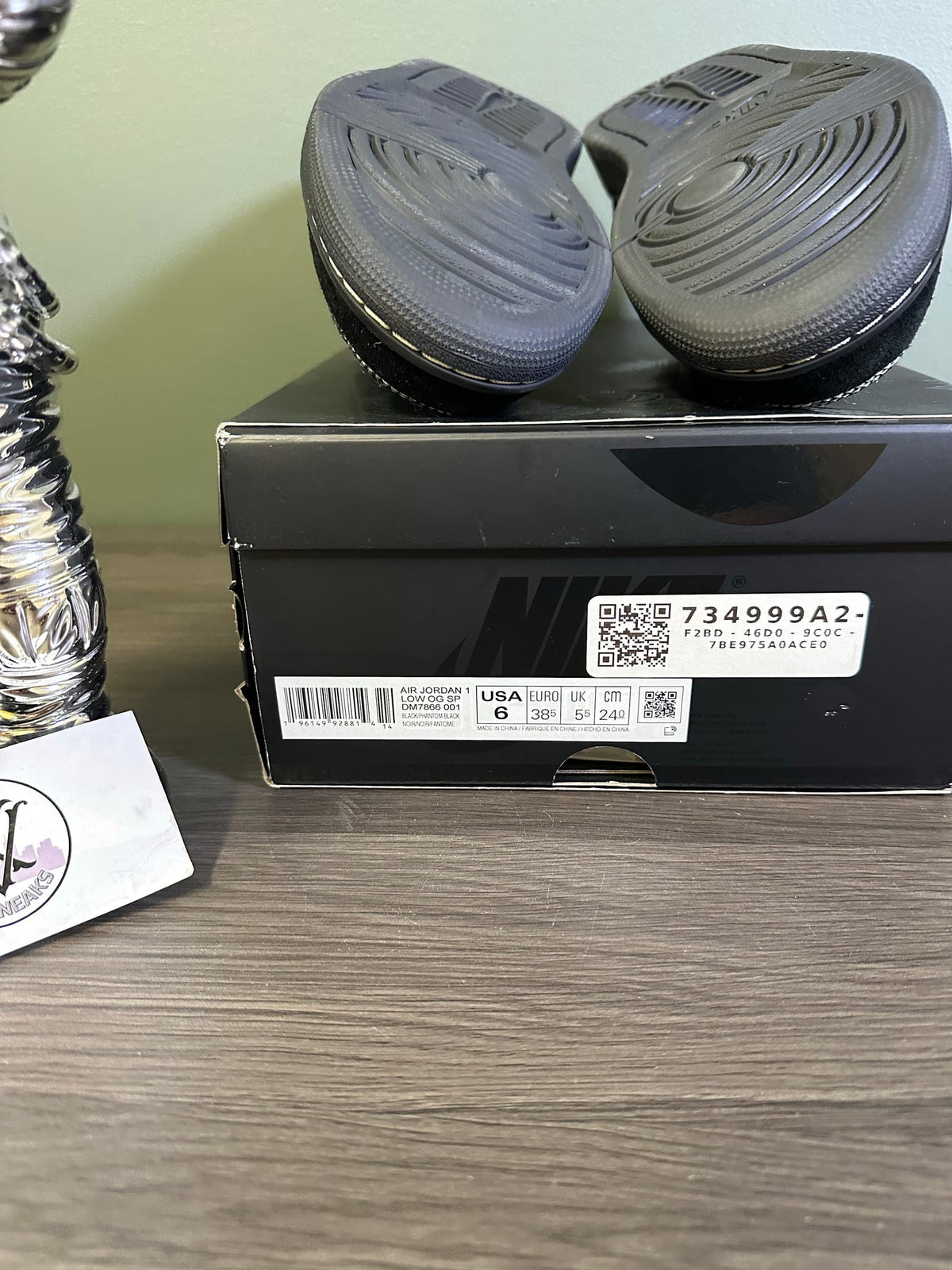 Jordan 1 Retro Low OG SP Travis Scott Black Phantom