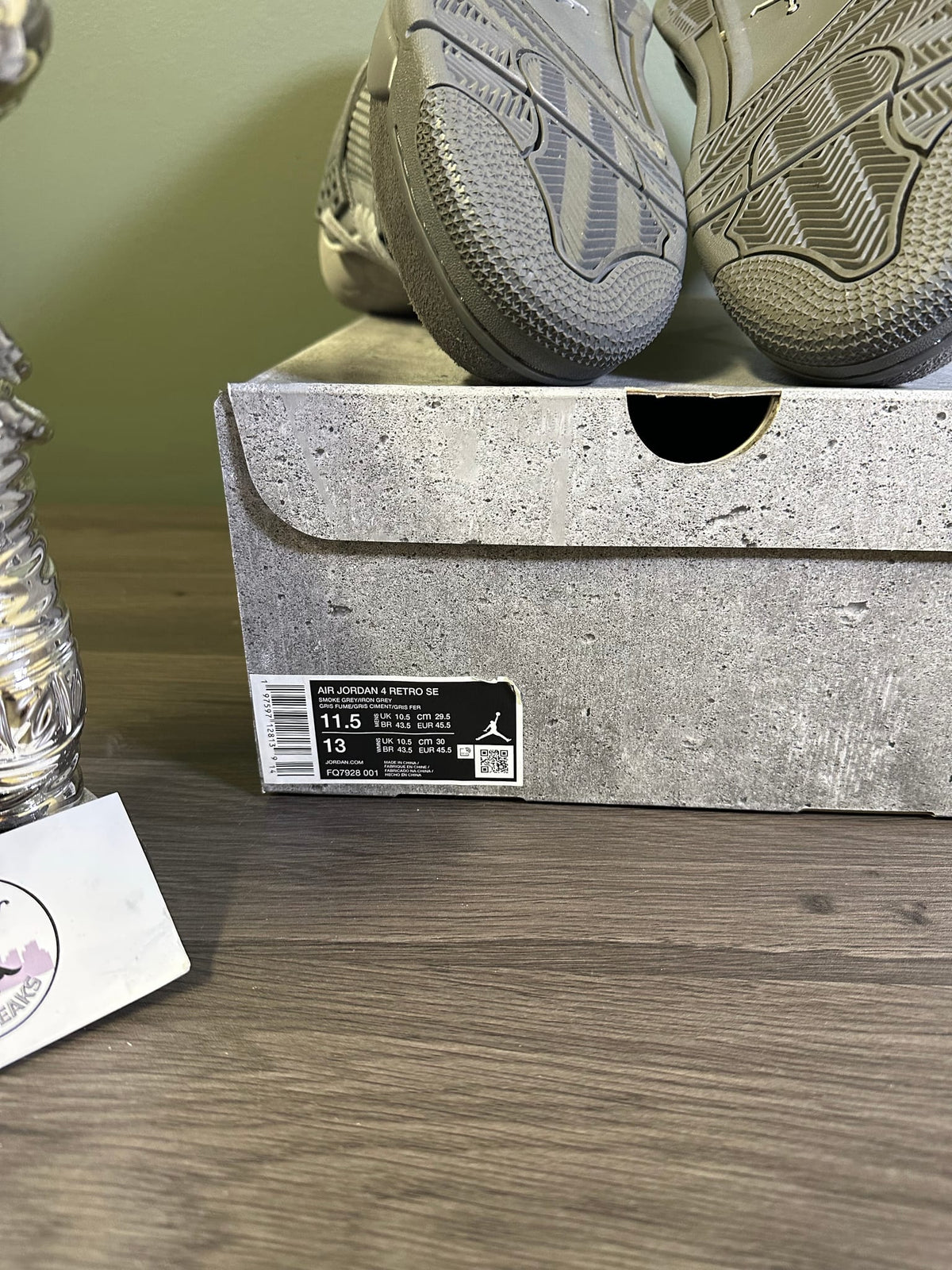 Jordan 4 Retro SE Paris Olympics Wet Cement
