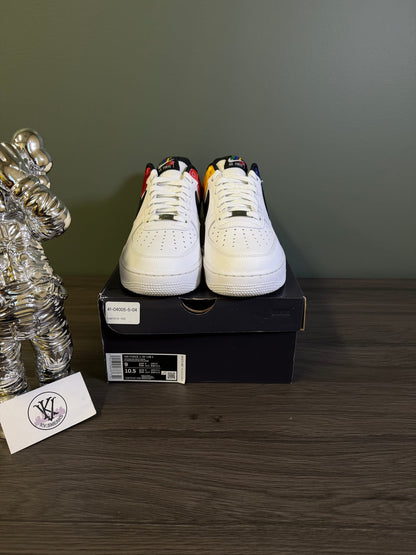 Nike Air Force 1 Low '07 LV8 Unite White Red Blue Satin