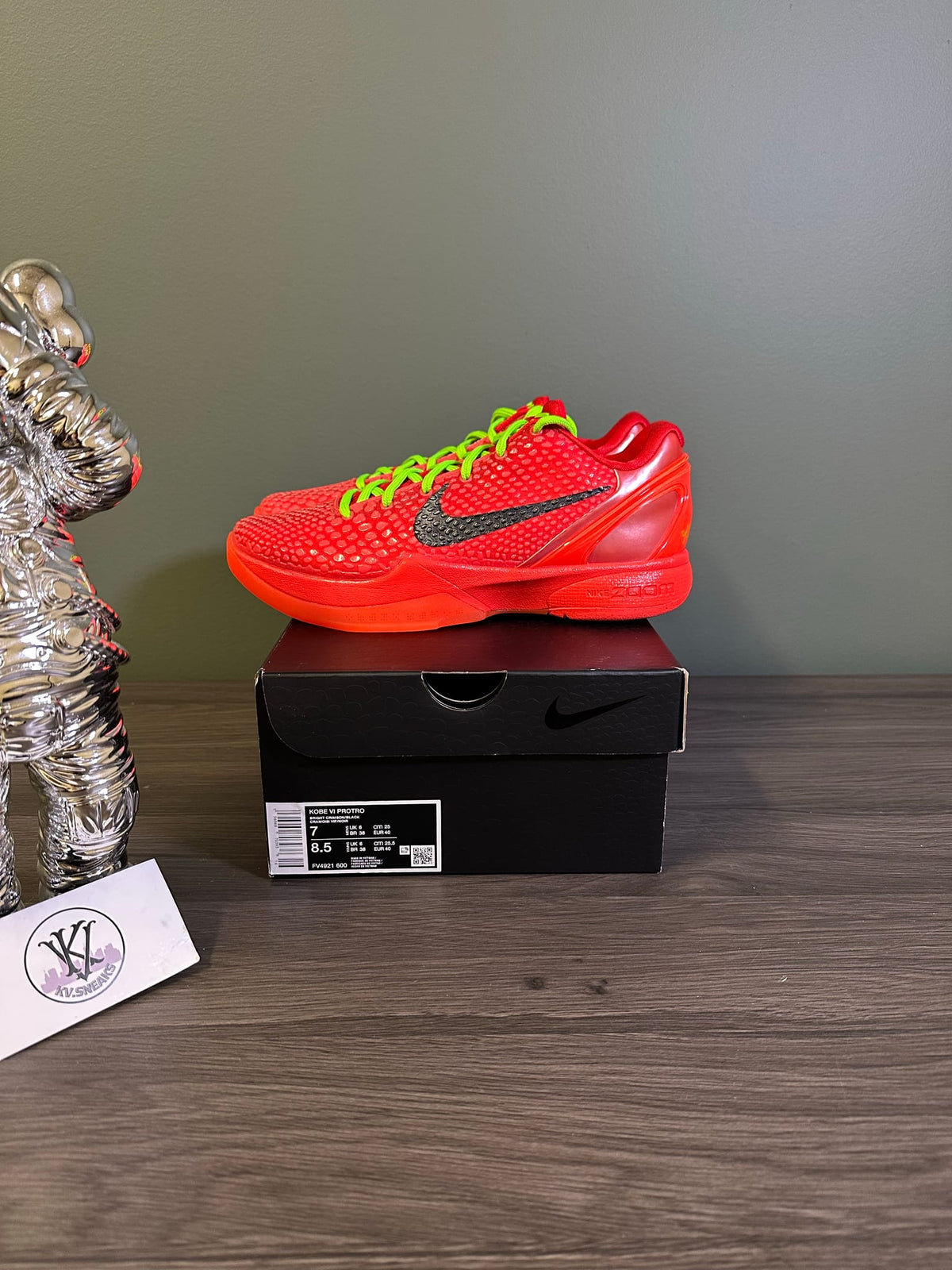 Nike Kobe 6 Protro Reverse Grinch