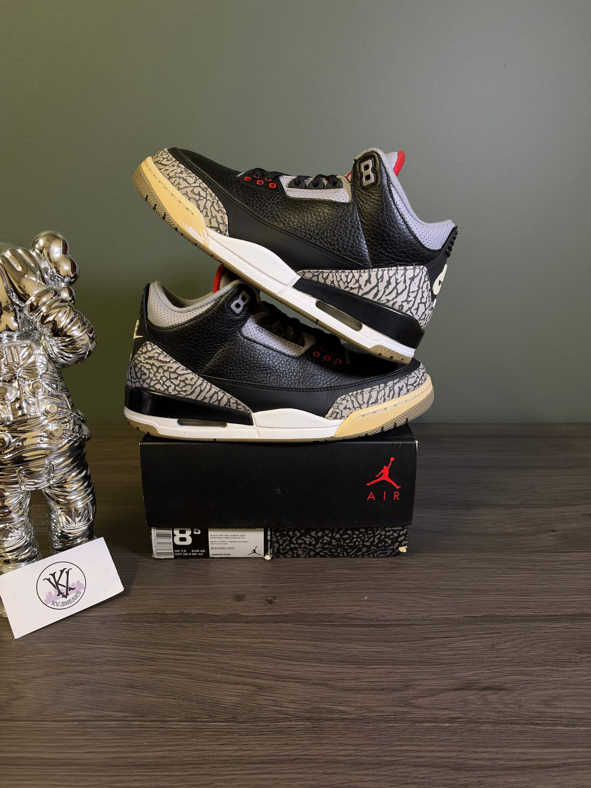 Jordan 3 Retro Black Cement (2018)