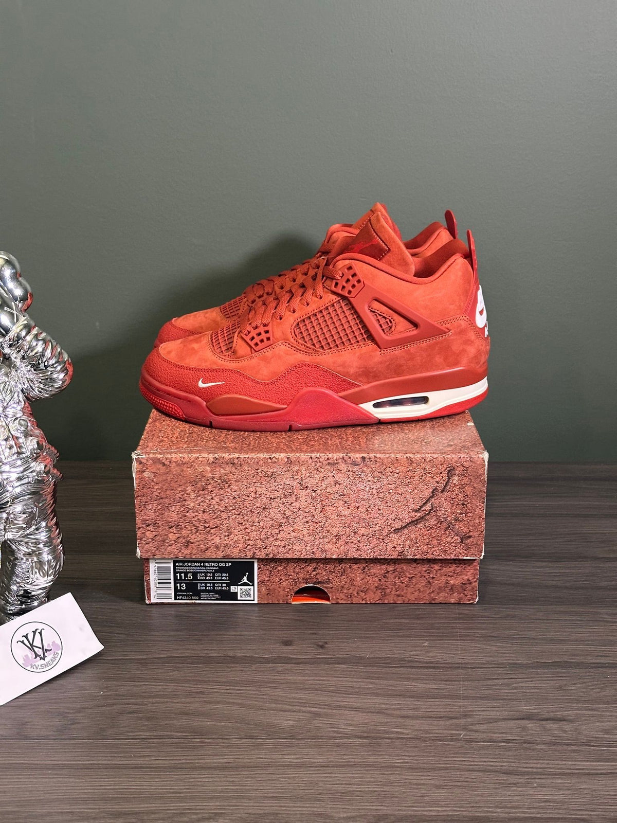 Air Jordan 4 Retro OG SP Nigel Sylvester Brick by Brick