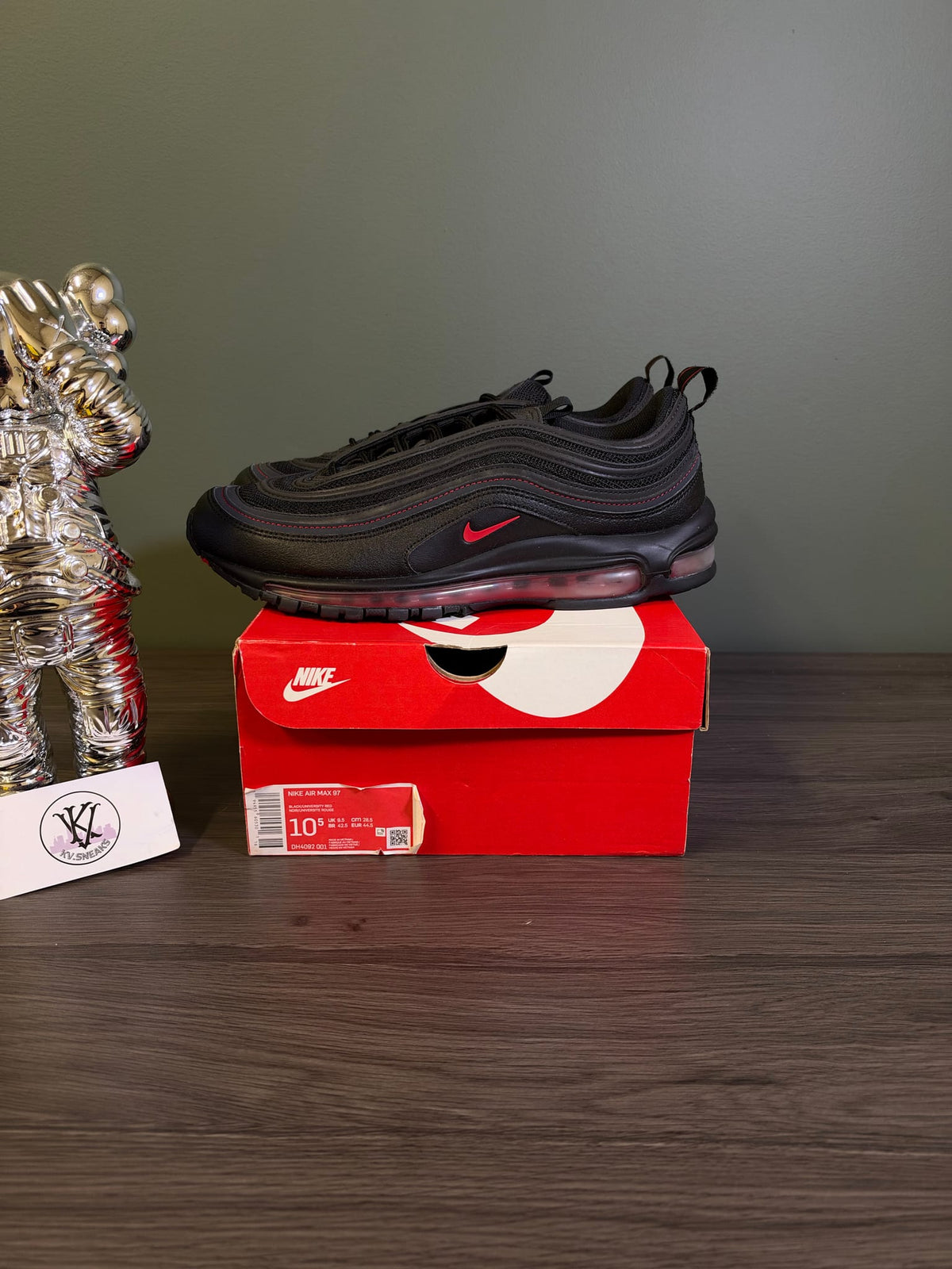 Nike Air Max 97 Black University Red