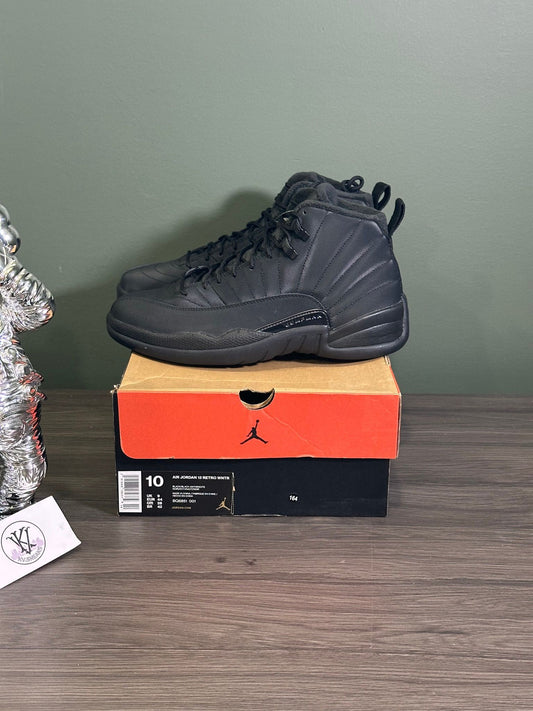 Jordan 12 Retro Winter Black