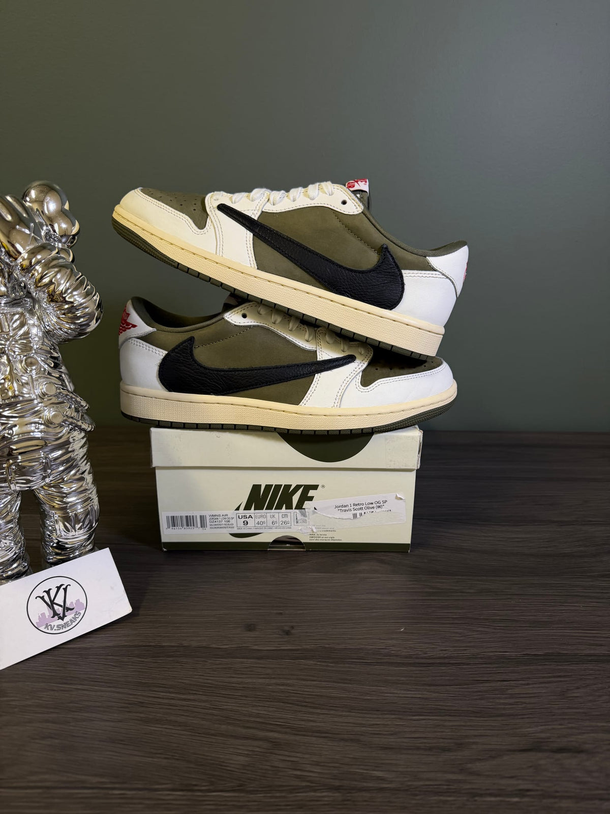 Jordan 1 Retro Low OG SP Travis Scott Medium Olive