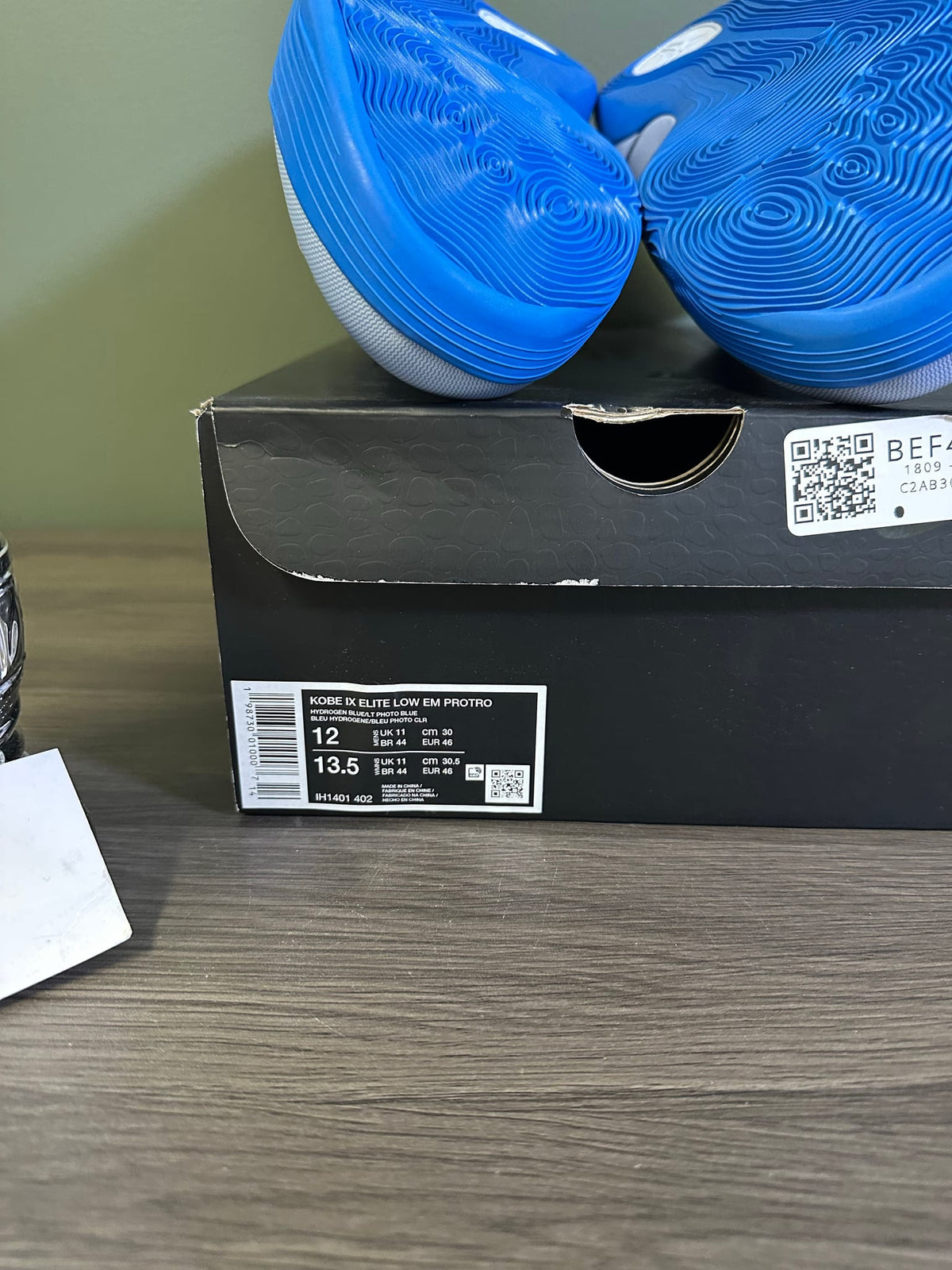 Nike Kobe 9 EM Low Protro TB Hydrogen Blue