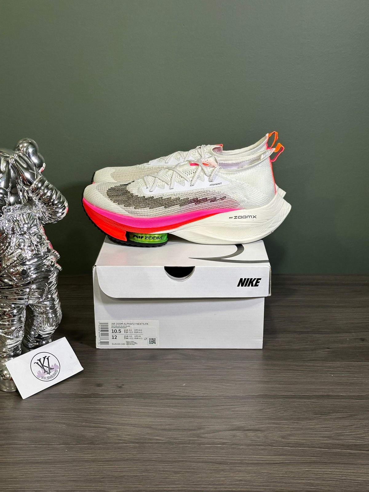 Nike Air Zoom Alphafly Next% Flyknit White Pink