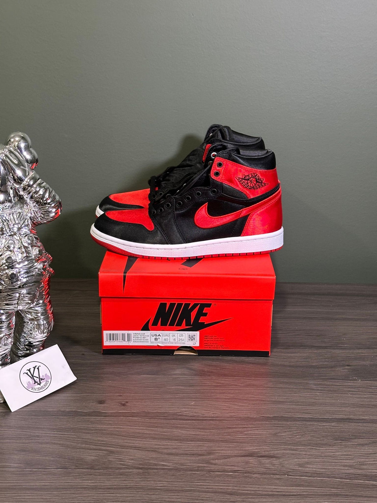 Jordan 1 Retro High OG Satin Bred (Women's)